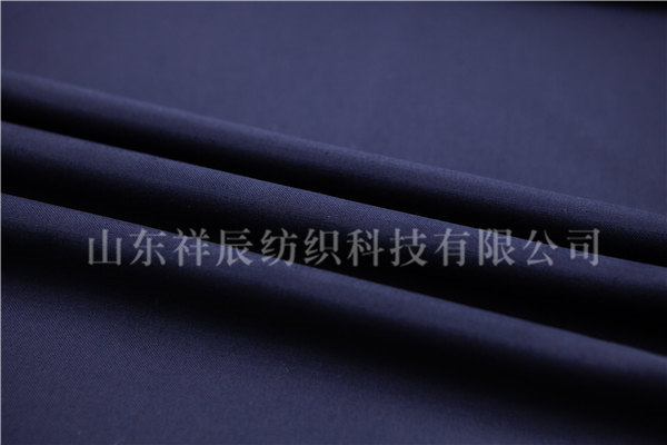 藏青高支双面哔叽70W/29.5P/0.5，100s/2*2，270g/m