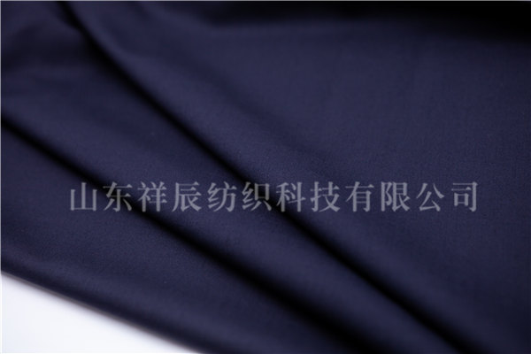 藏青高支贡丝锦70W/29.5P/0.5，100s/2*2，310g/m