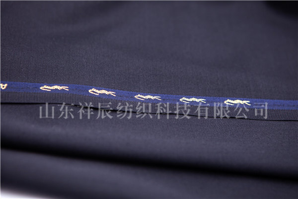 黑色高支贡丝锦70W/29.5P/0.5，100s/2*2，310g/m