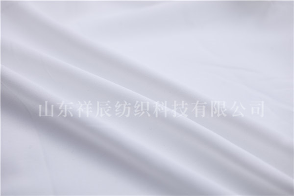 涤棉麻平纹绸-漂白